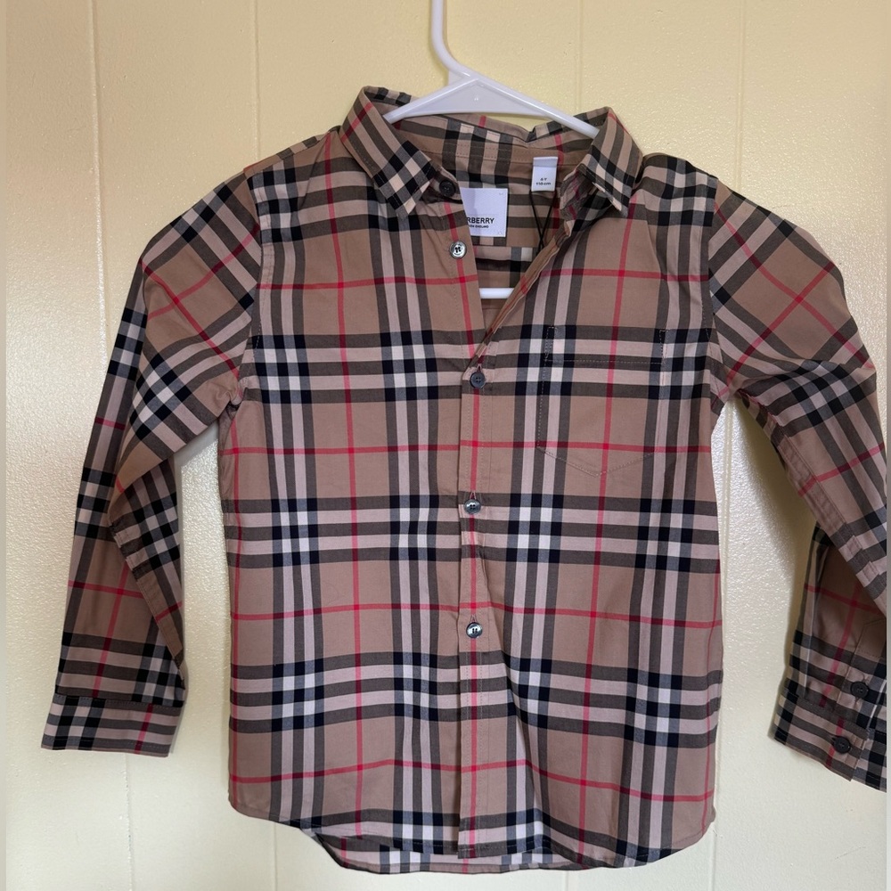 Kids Burberry shirt